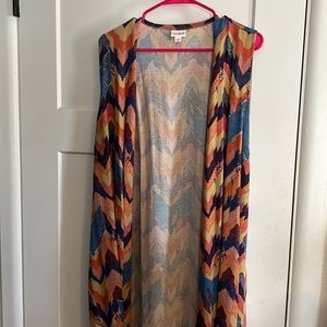 LuLaRoe Joy duster size Large